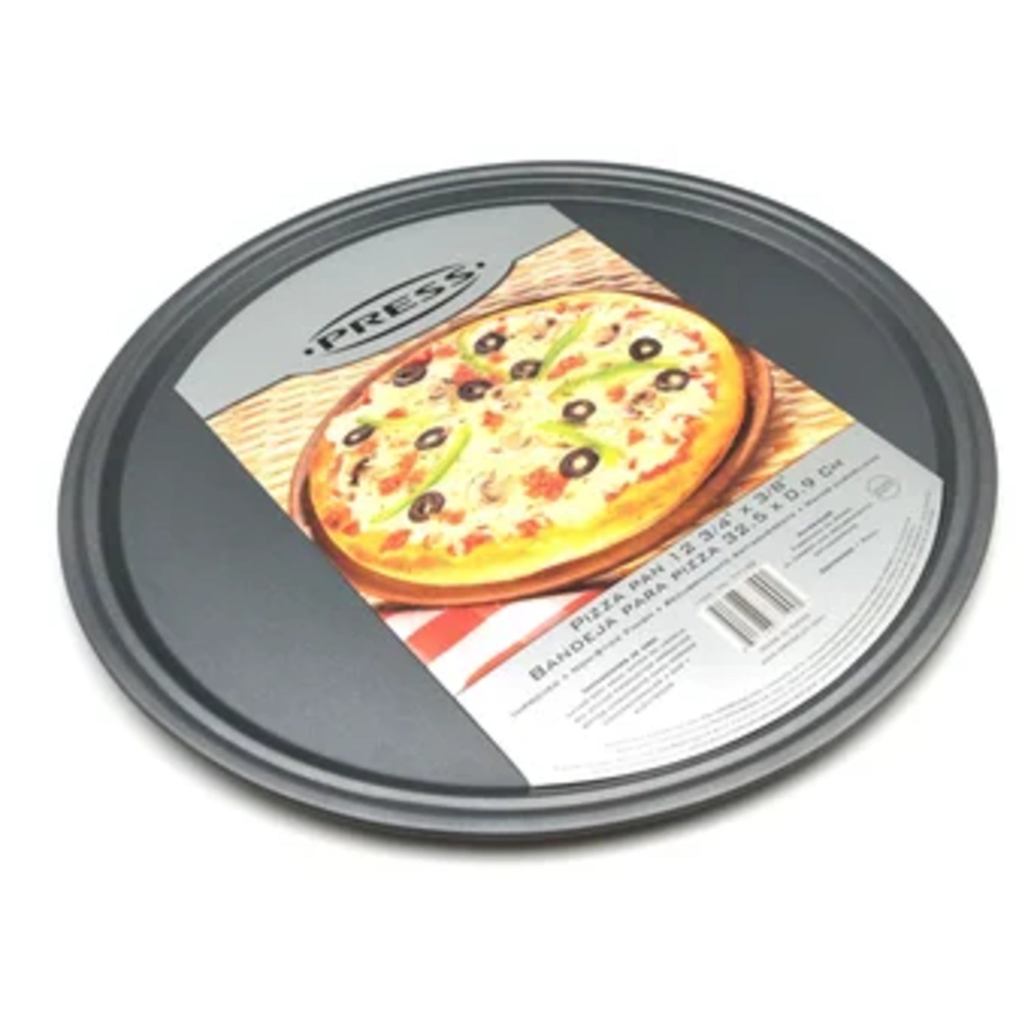 Bandeja Pizza Redonda 32.5 x 0.9 cm / Press / Almacenes La 13 – Cristalería  La 13