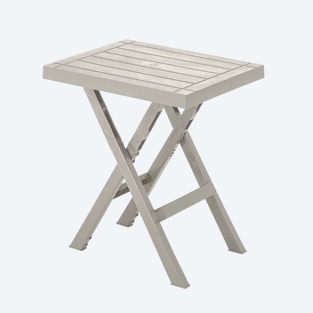 Promoción mesa plegable con sillas dentro, mesa plegable con