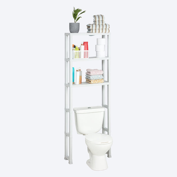 Estante Organizador 3 Niveles para Baño Blanco / Rimax