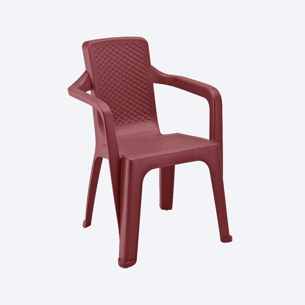 Silla Eterna con Brazos Trendy Rojo Merlot / Rimax