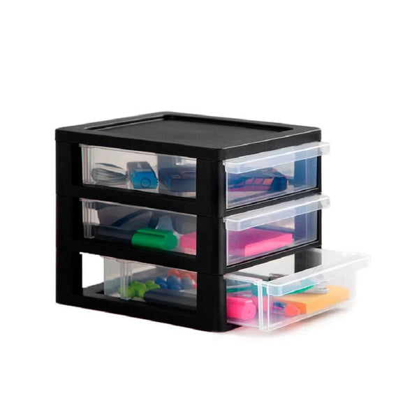 Organizador Pequeño 3 Niveles Negro / Vanyplas