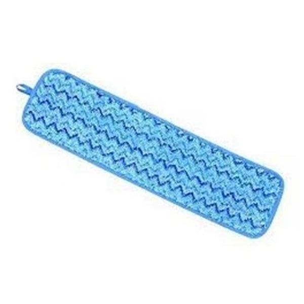 Mopa Plana Microfibra Hygen™ Trapeado Húmedo Borde Azul / Rubbermaid