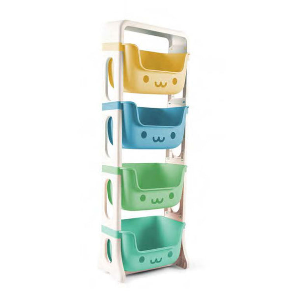 Estante Organizador Infantil 4 Niveles Multicolor II  / Armaty