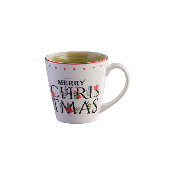 Mug 367.9 ml Mensajes de Navidad Merry