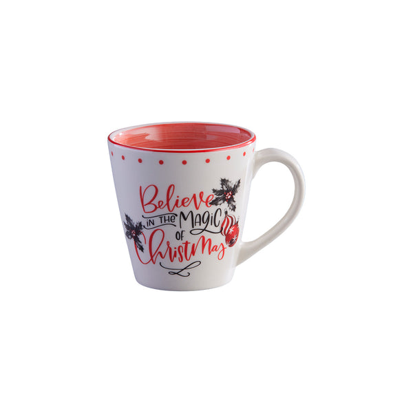 Mug 367.9 ml Mensajes de Navidad Believe
