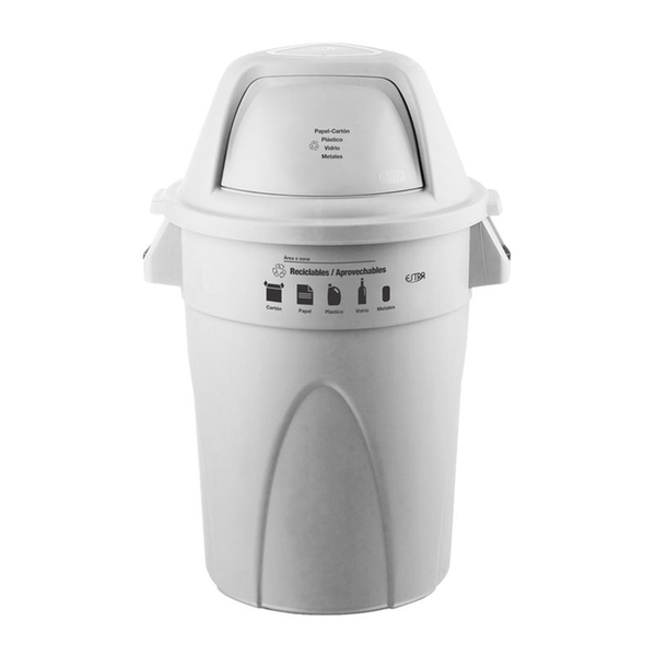 Contenedor Elite Blanco 121 Litros / Estra