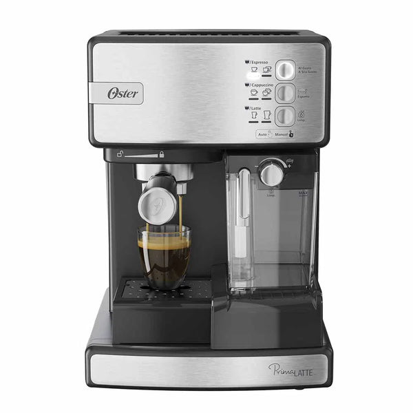 Cafetera Automática de Espresso PrimaLatte™ Plateada / Oster