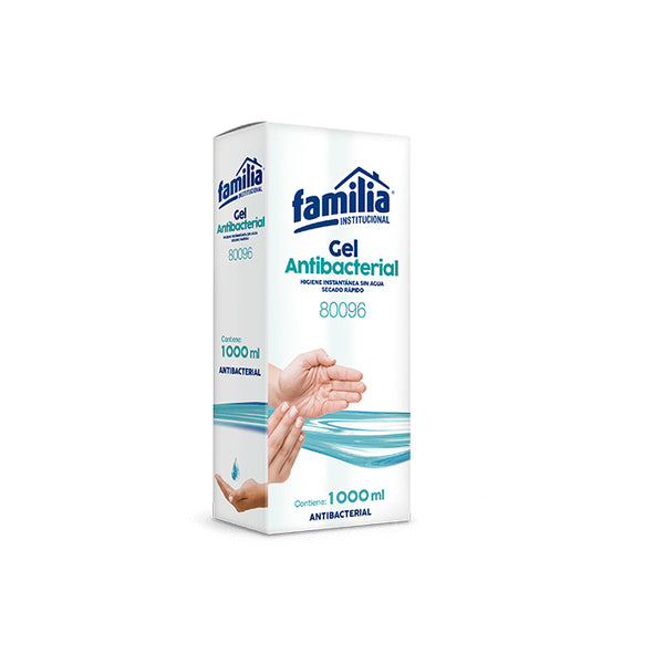 Gel Antibacterial ZaniGel Repuesto 1000 ml / Familia