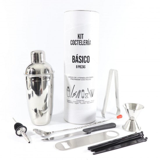 Kit Coctelería Básico 8 Piezas / Bar