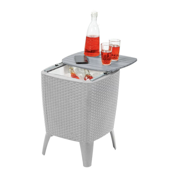 Mesa Hielera Capri Silver / MQ