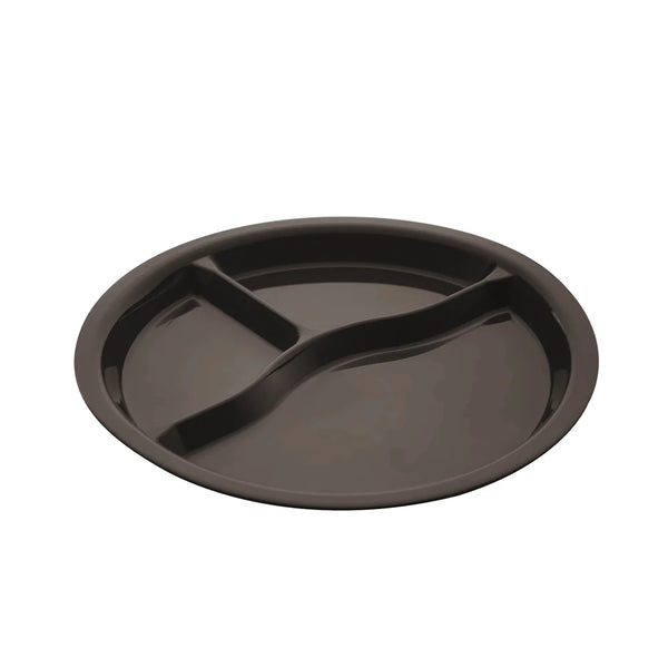 Plato 3 Divisiones Plástico Wengue / MQ