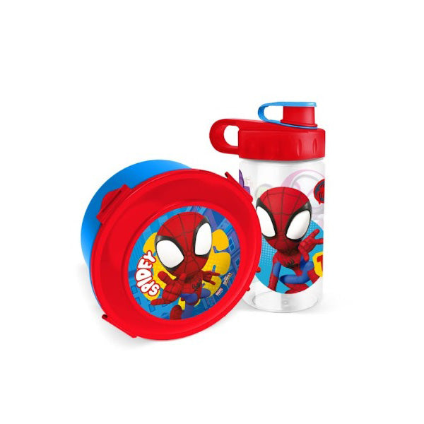 Set Teka (Recipiente + Botilito) Spidey / Wantu