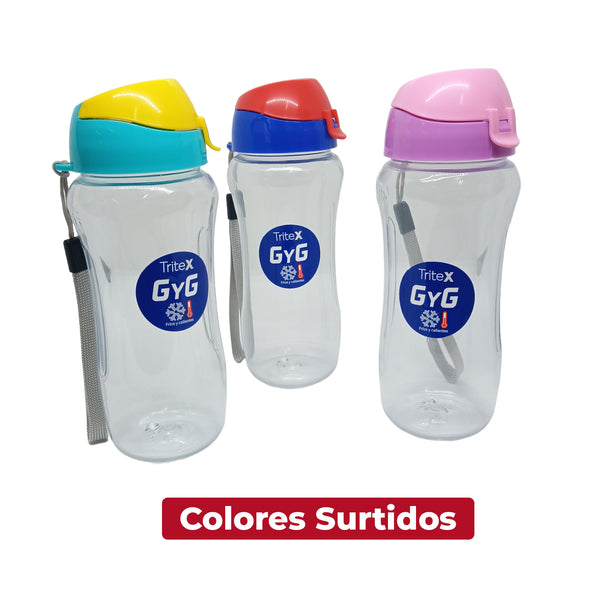 Botella Sport Tritex 430 ml  / Novedades Plásticas