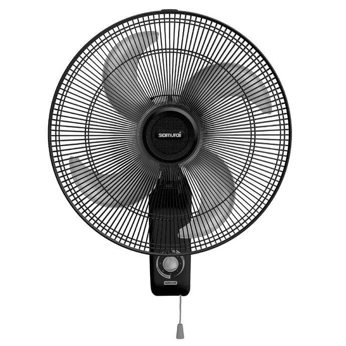 Ventilador de Pared Turbo Metallic Negro / Samurai