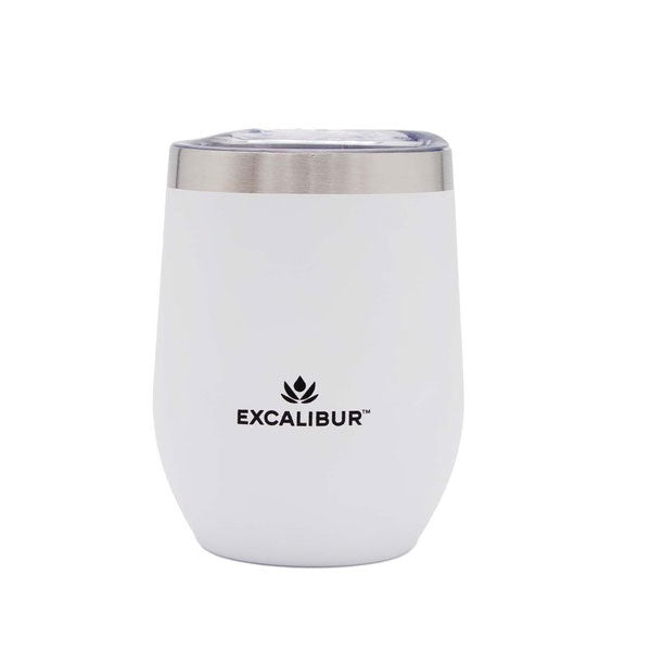 Vaso Térmico Doble Pared 350 ml Blanco / Excalibur