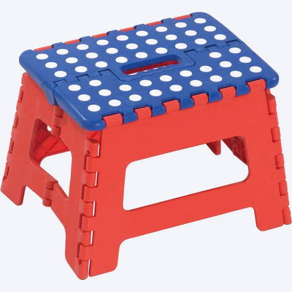 Butaco Plegable Pequeño Rojo Azul / Rimax