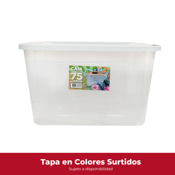 Caja Organizadora 75 Litros  / Arisbu