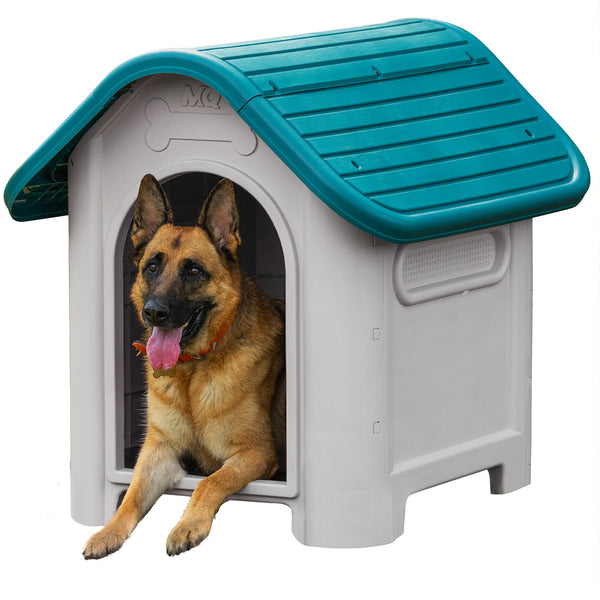 Casa para Perro Grande Turquesa / MQ