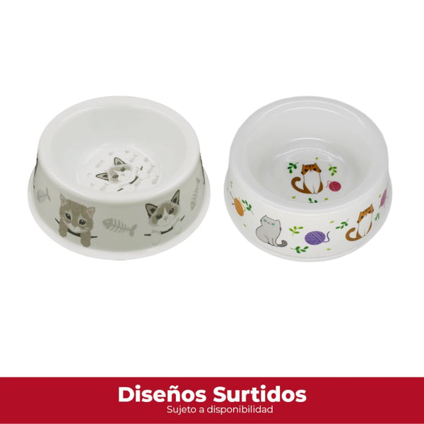 Comedero para Mascota Pequeño / Sabana