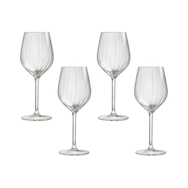 Set x 4 Copas Vino Rojo Plisse 17 oz / Royal Leerdam