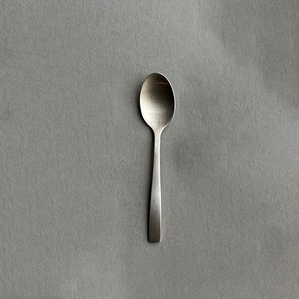 Cuchara Dulce Plateado Mate / Criolla