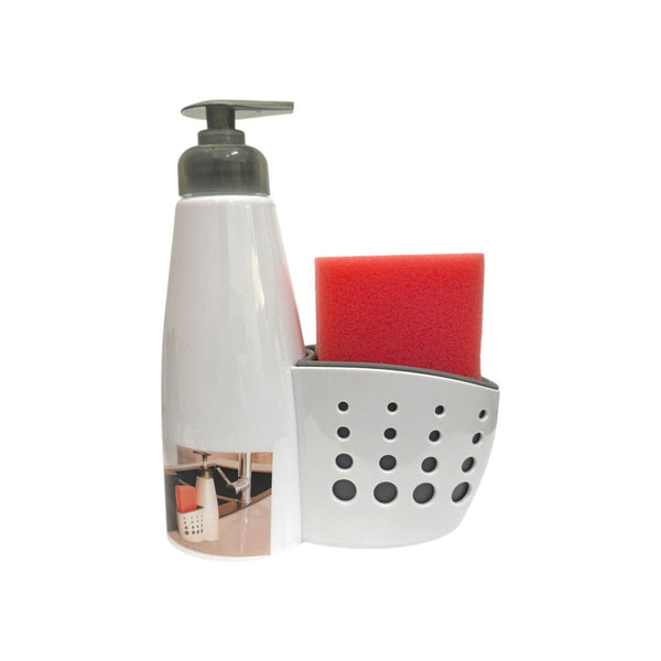 Dispensador de Jabón y Esponja / Essenza