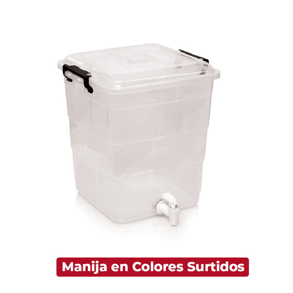 Contenedor con Dispensador 10 Litros / PlastiRed