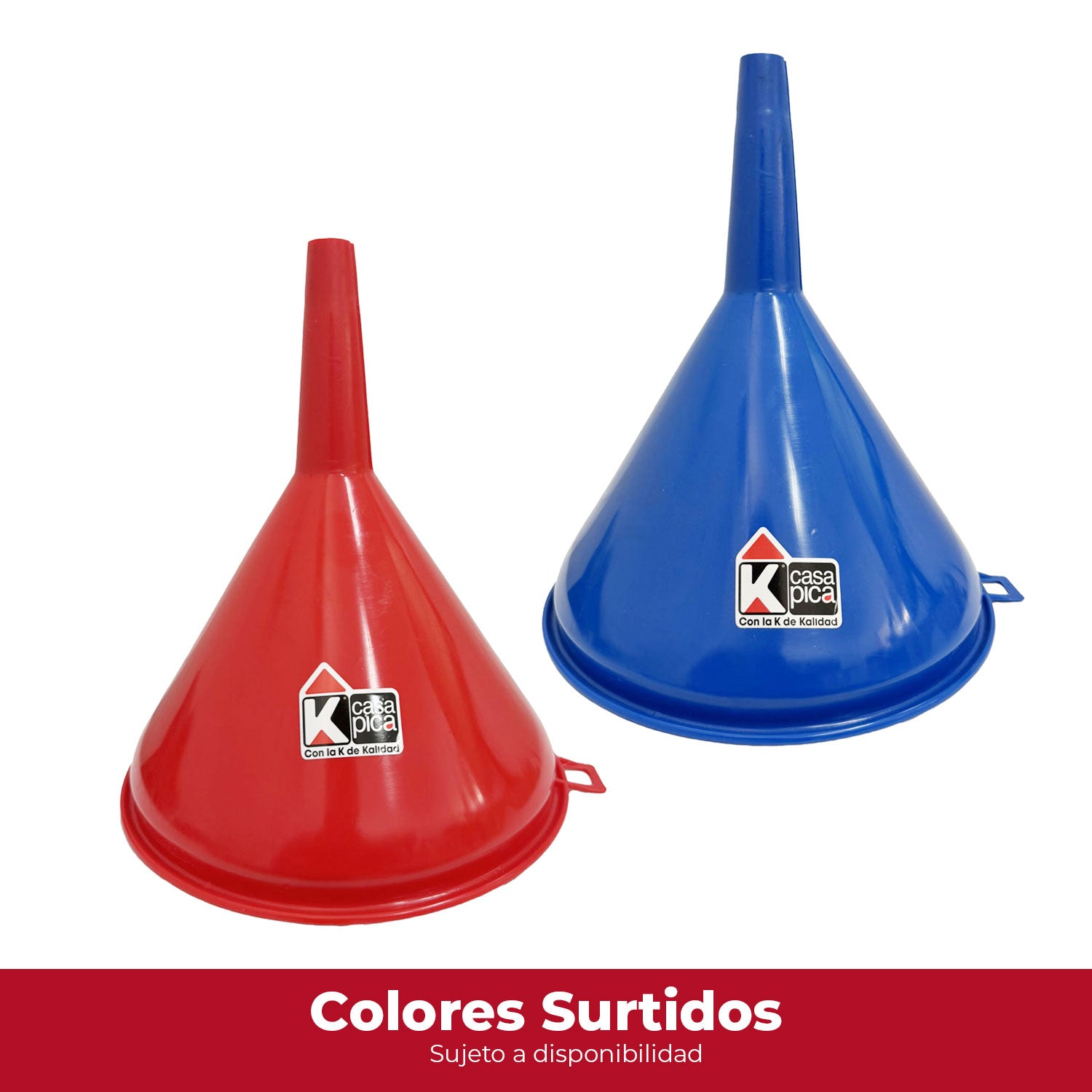 Embudo Azul Embudo Plástico Grande Azul / Casa Pica – Almacenes La 13