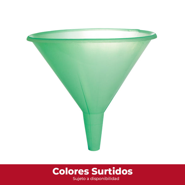 Embudo Plástico Grande 24 cm / Novedades Plásticas