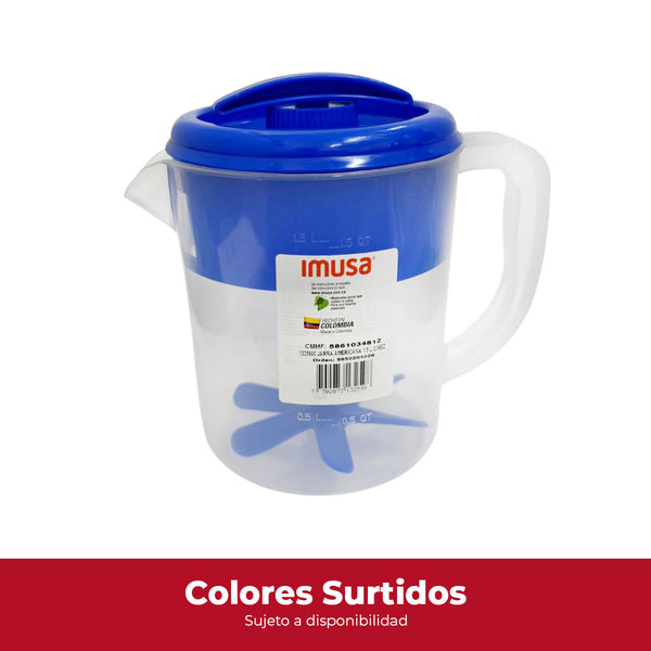 Jarra Americana 1.5 Litros con Mezclador / Imusa