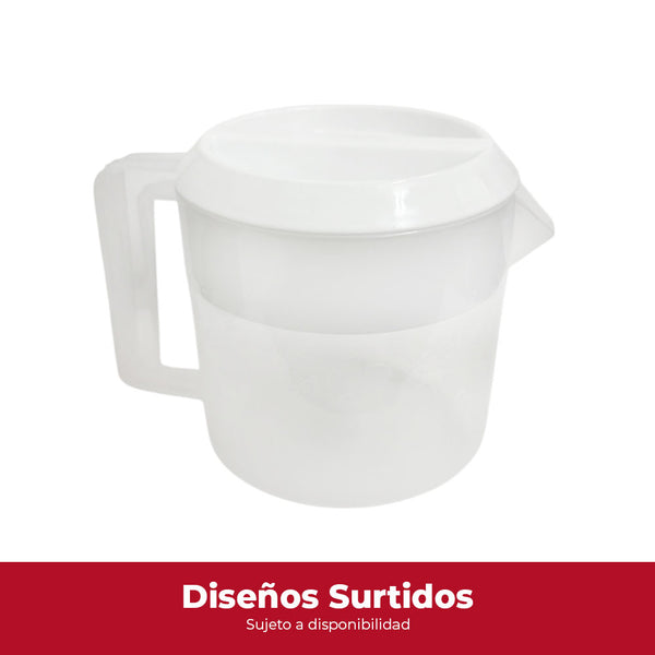 Jarra 1 Litro Tapa Colores Surtidos / Colplast