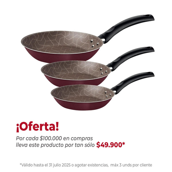 Set x 3 Sartenes Turim / Tramontina