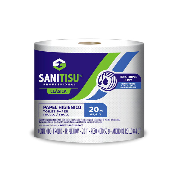 Papel Higiénico x 1 Unidad Blanco / Sanitisu Professional