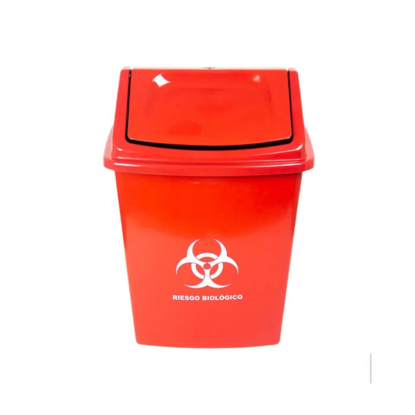 Papelera Vaiven Roja 22 Litros / Colplast