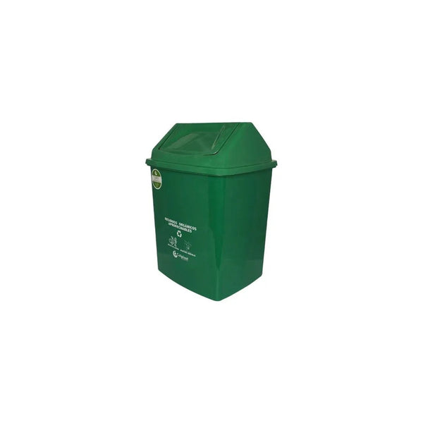 Papelera Vaiven Verde 5 Litros / Colplast