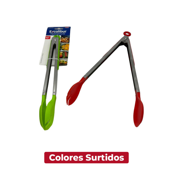 Pinza para Servir y Asar 12 Pulgadas x 1 und / Excalibur