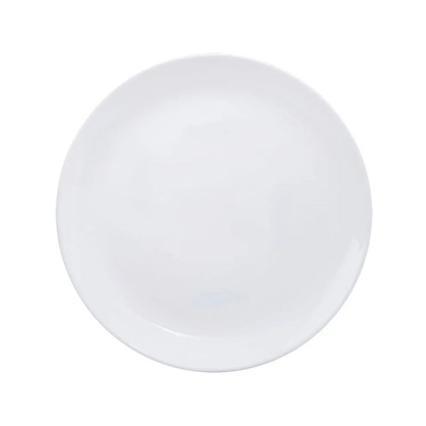 Plato Pando Luna Round 24 cm Blanco / Stilotex