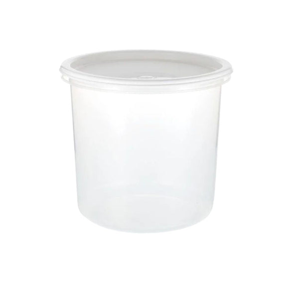 Recipiente Estrapack Redondo 3.25 Litros Tapa Blanco / Estra