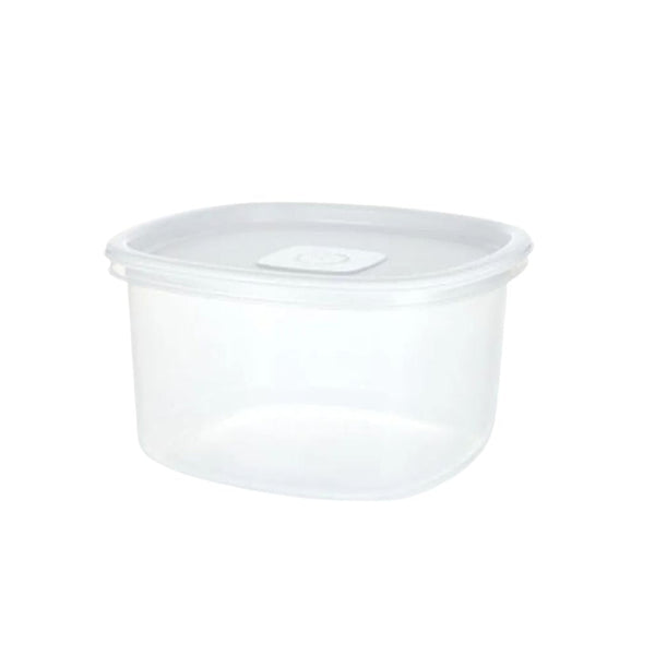 Recipiente Estrapack Cuadrado 1.5 Litros Tapa Blanca / Estra