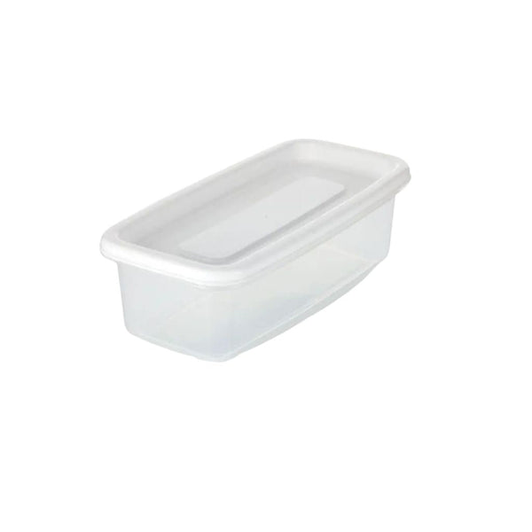 Recipiente Estrapack Plus Rectangular  0.35 Litros Tapa Blanco / Estra