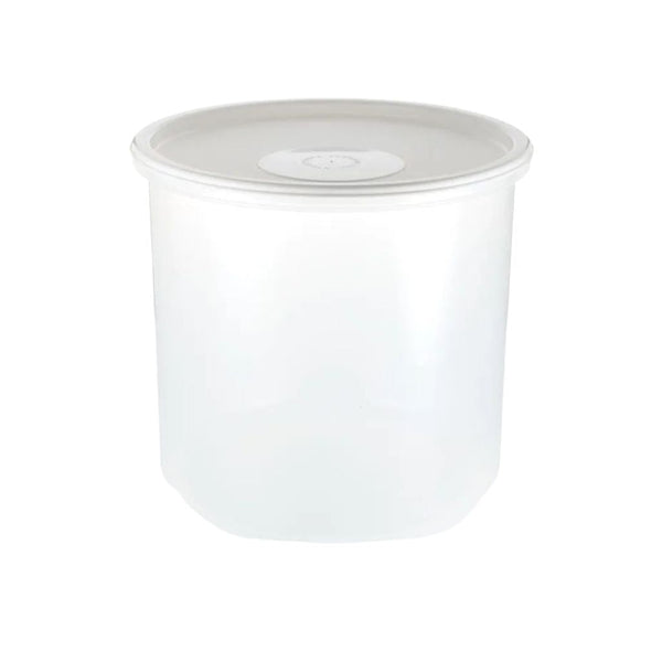 Recipiente Estrapack Rectangular 4 Litros Tapa Blanco / Estra