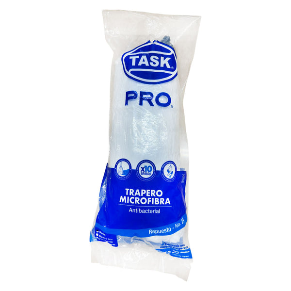 Repuesto Trapero Microfibra Blanco 300 Gr / Task Pro