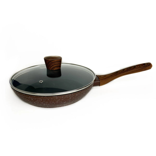 Sartén con Tapa 24 cm Marble Wine / North