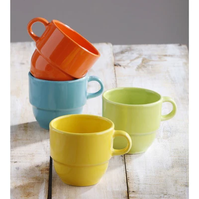 Set x 4 Pocillos Té Fiesta 208,4 cc / Corona