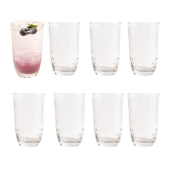 Set x 8 Vasos Estambul 15 oz / Cristar