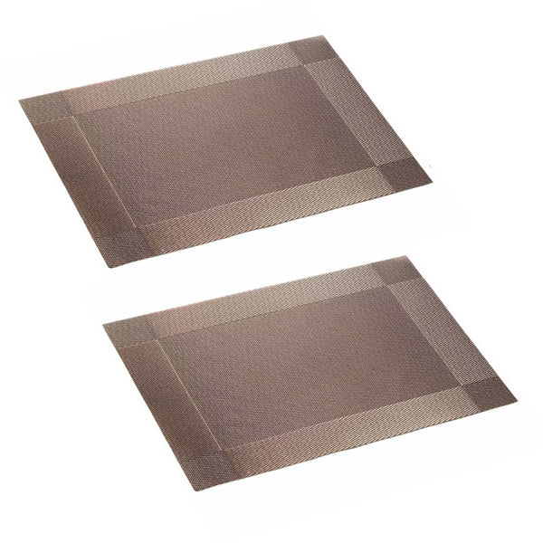 Set x 2 Individuales Rectangulares Cobre / Alana Home