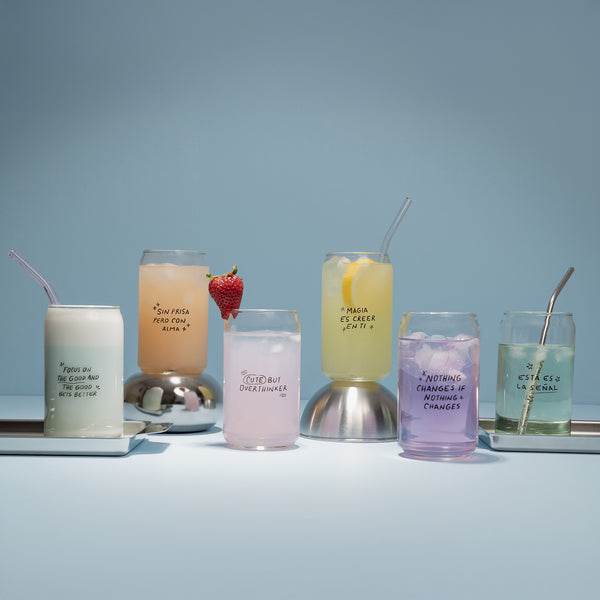 Set x 6 vasos Bebidas Lata Toy / Cristar