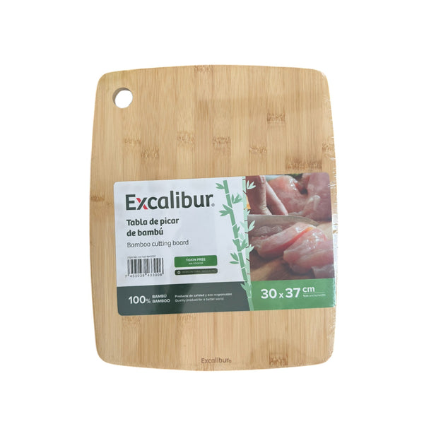 Tabla para Picar en Bambú 38 x 37 cm / Excalibur