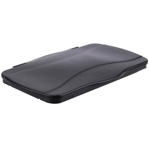 Tapa Abisagrada Negra para Contenedor Slim Jim® 87 Litros / Rubbermaid