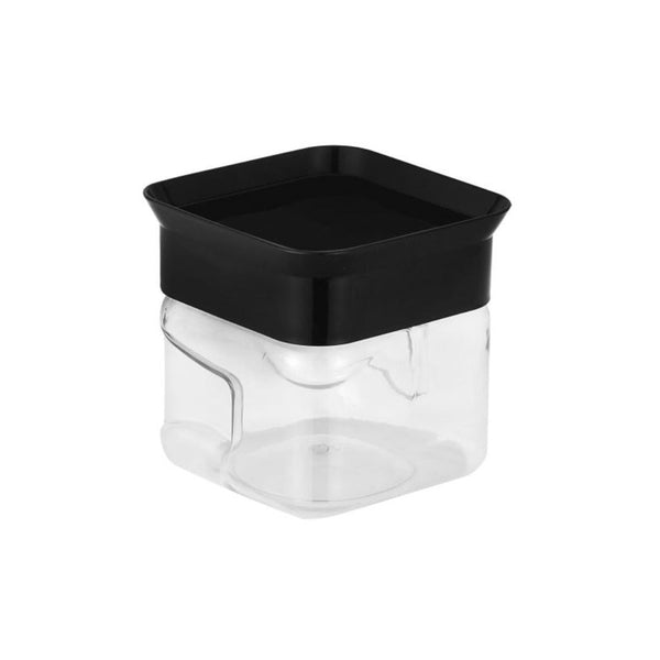 Tarro Super Clear 0.5 litros Negro / vanyplas